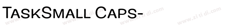 TaskSmall Caps字体转换